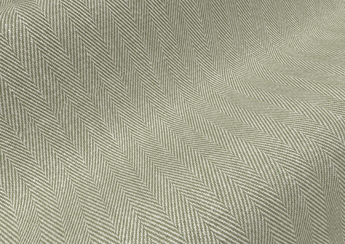 Delicate Chevron, Apple - Made to Measure Curtains - Image 4